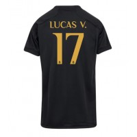 Zenski Nogometni Dres Real Madrid Lucas Vazquez #17 Rezervni 2023-24 Kratak Rukav